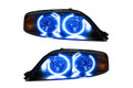 Oracle LED Halo Headlights: 00-02 Lincoln LS (Blue SMD Single Color) - product image 1
