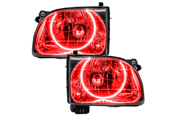Oracle LED Halo Headlights: 01-04 Toyota Tacoma (Red SMD Single Color) - product image 1