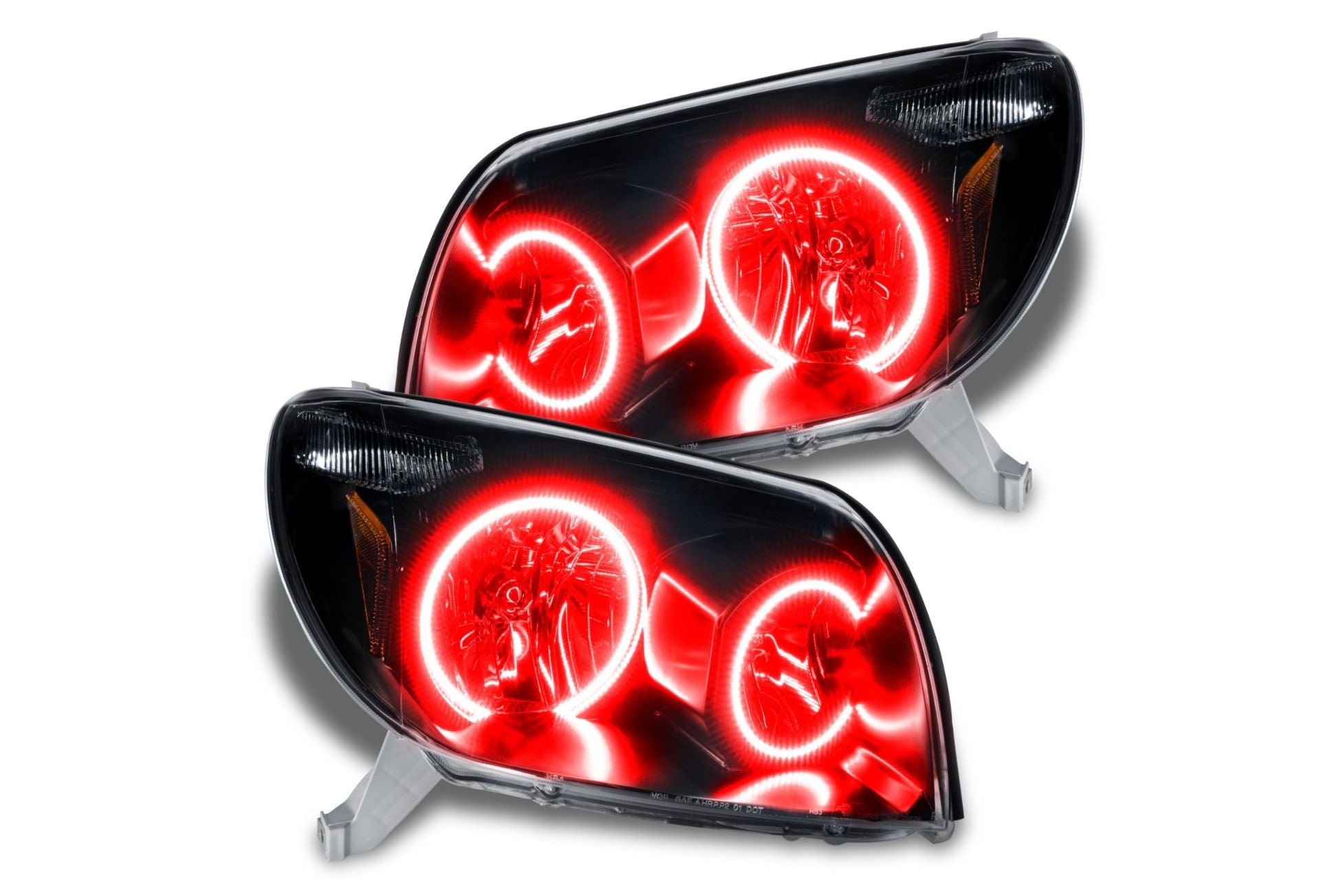 Oracle LED Halo Headlights: 03-05 Toyota 4Runner (Red SMD Single Color) - product image 1