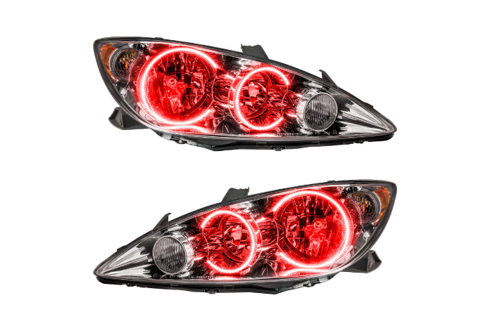 Oracle LED Halo Headlights: 05-06 Toyota Camry (Red SMD Single Color) - product image 1