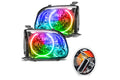 Oracle LED Halo Headlights: 05-06 Toyota Tundra w/ Double Cab (ColorShift RGB / RF Controller) - product image 1