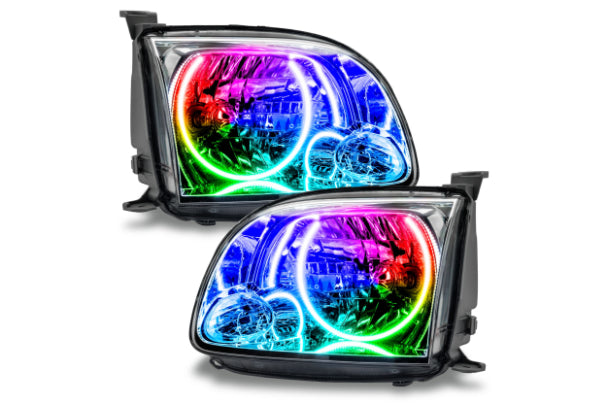 Oracle LED Halo Headlights: 05-06 Toyota Tundra w/o Double Cab (ColorShift RGB / BC1 Controller) - product image 1