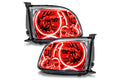 Oracle LED Halo Headlights: 05-06 Toyota Tundra w/o Double Cab (Red SMD Single Color) - product image 1