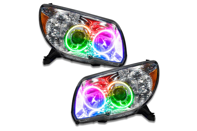 Oracle LED Halo Headlights: 06-09 Toyota 4Runner w/o Sport (ColorShift RGB / No Controller) - product image 1