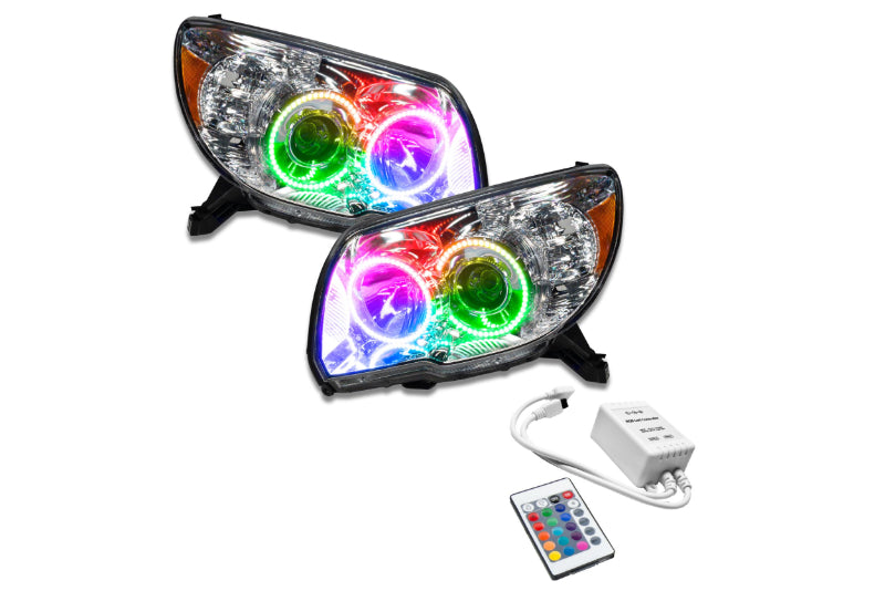 Oracle LED Halo Headlights: 06-09 Toyota 4Runner w/o Sport (ColorShift RGB / Simple Controller) - product image 1