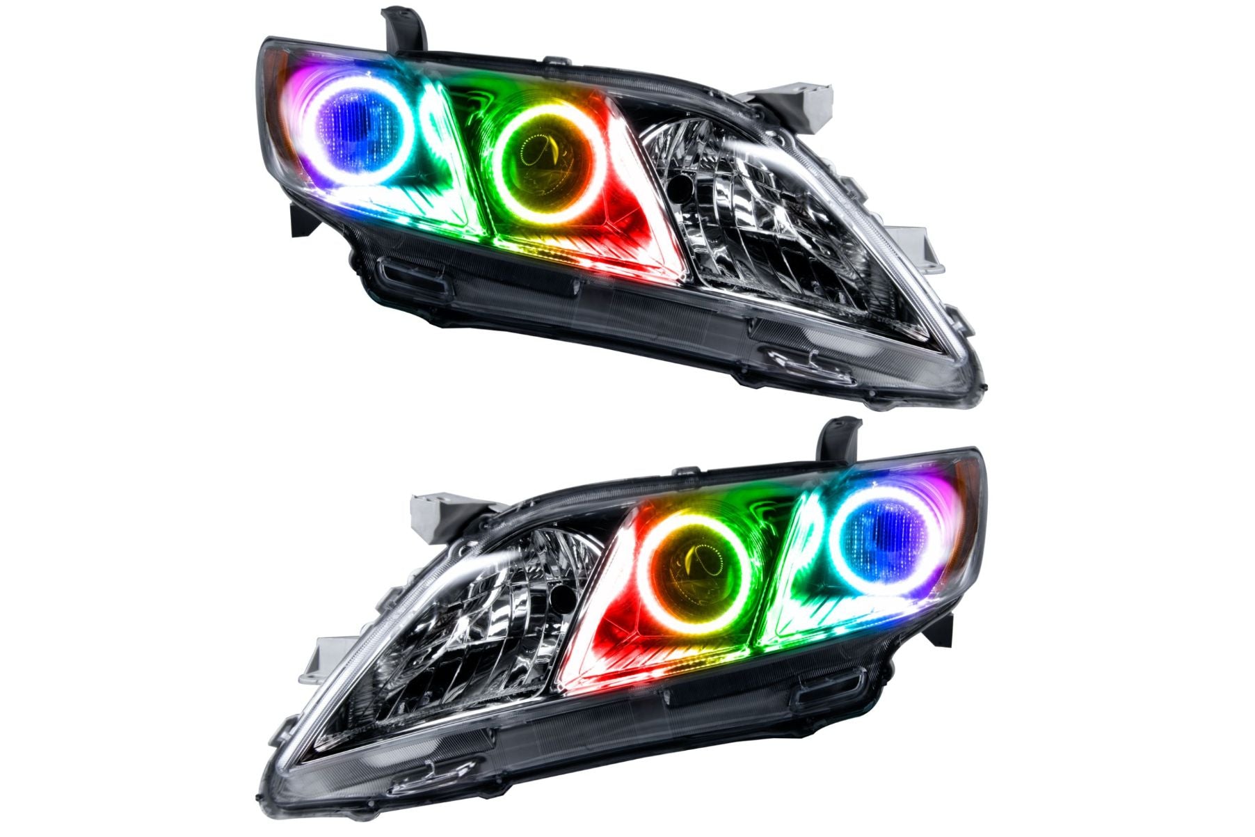 Oracle LED Halo Headlights: 07-09 Toyota Camry (ColorShift RGB / Simple Controller) - product image 1