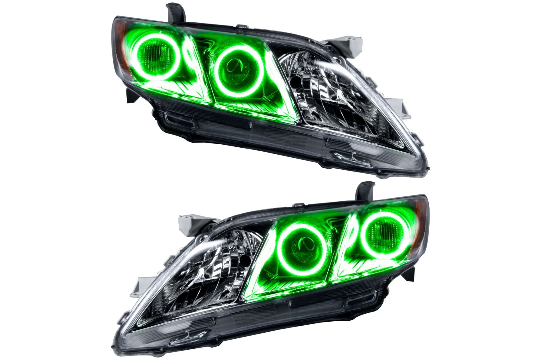 Oracle LED Halo Headlights: 07-09 Toyota Camry (Green SMD Single Color) - product image 1