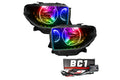 Oracle LED Halo Headlights: 14-19 Toyota Tundra (Dual Halo / ColorShift RGB / BC1 Controller) - product image 1
