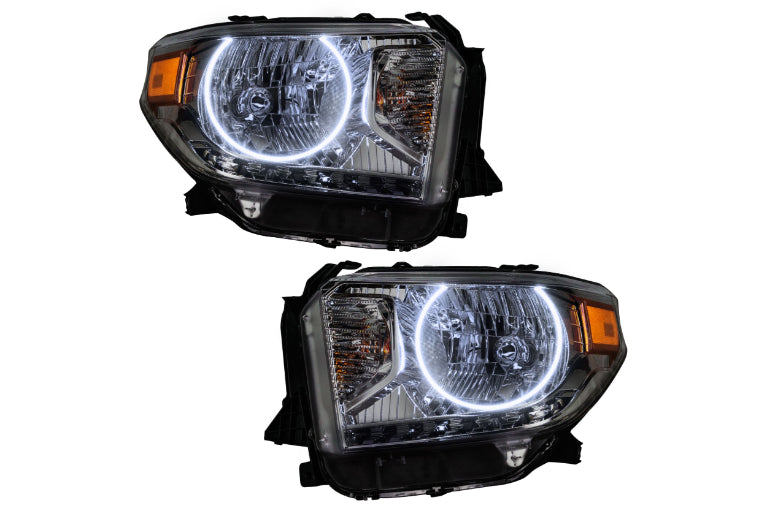 Oracle LED Halo Headlights: 14-19 Toyota Tundra (Single Halo / White SMD Single Color) - product image 1