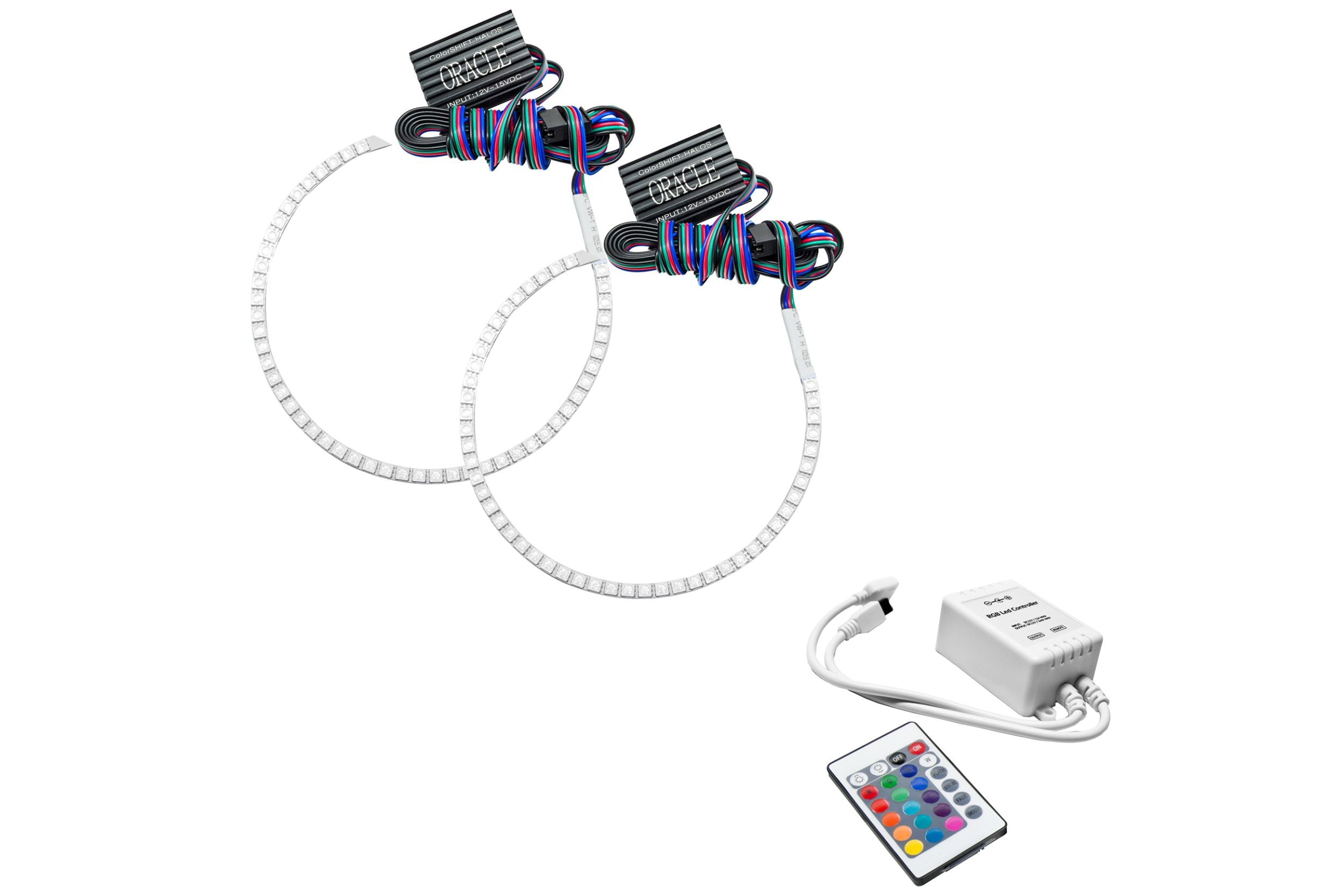 Oracle LED Halo Kit: 01-04 Toyota Tacoma (ColorShift RGB / Simple Controller) - product image 1