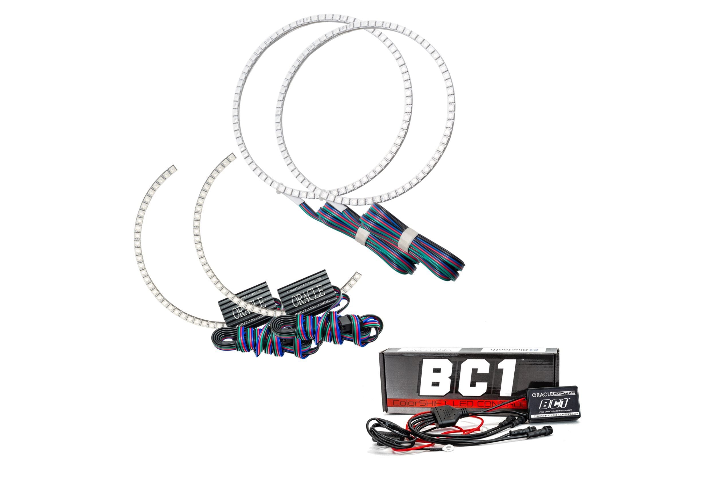 Oracle LED Halo Kit: 14-20 Toyota Tundra (Dual Halo / ColorShift RGB / BC1 Controller) - product image 1
