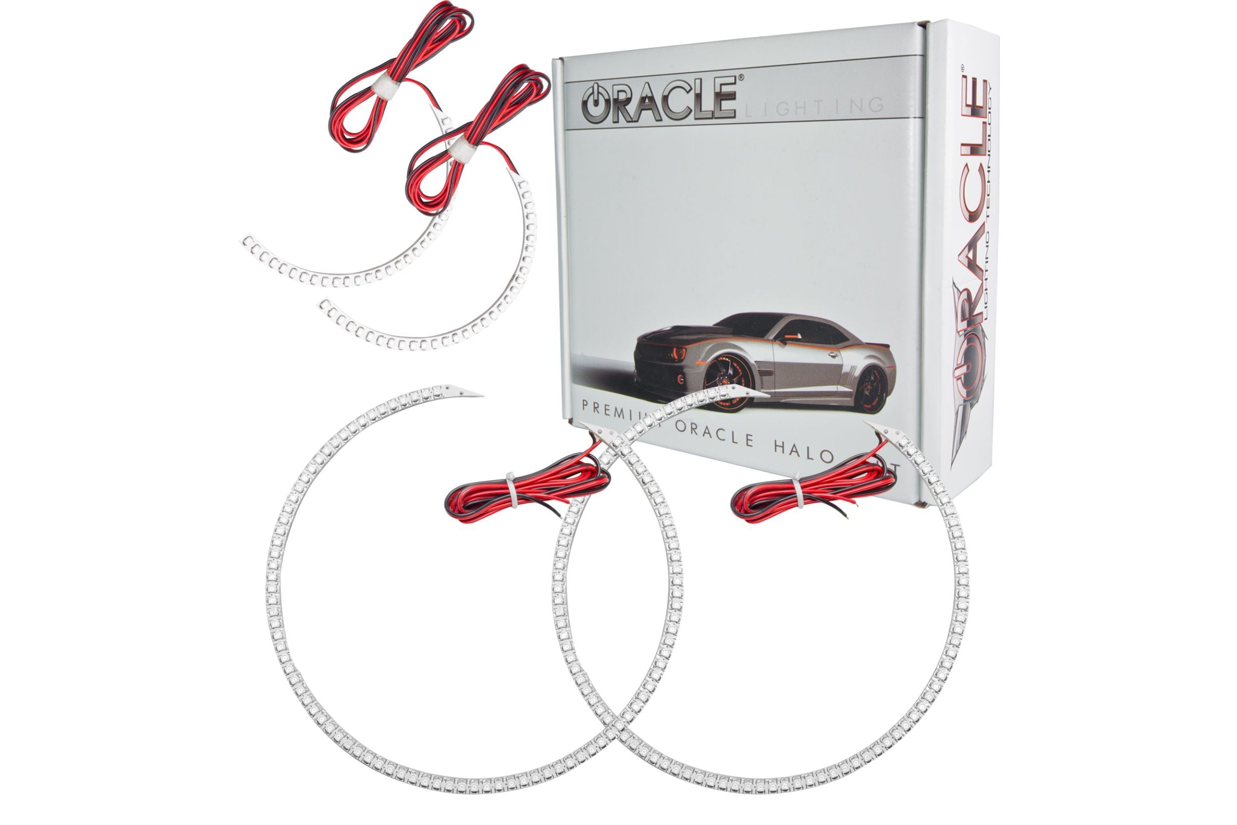 Oracle LED Halo Kit: 14-20 Toyota Tundra (Dual Halo / White Single Color) - product image 1