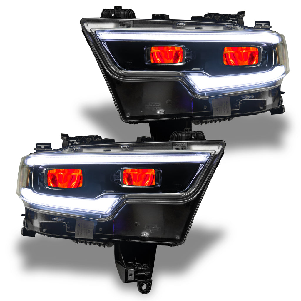 Demon Eyes: 2019+ Ram 1500 w/ LED Proj. Oracle ColorShift RGB (Pair) - product image 3