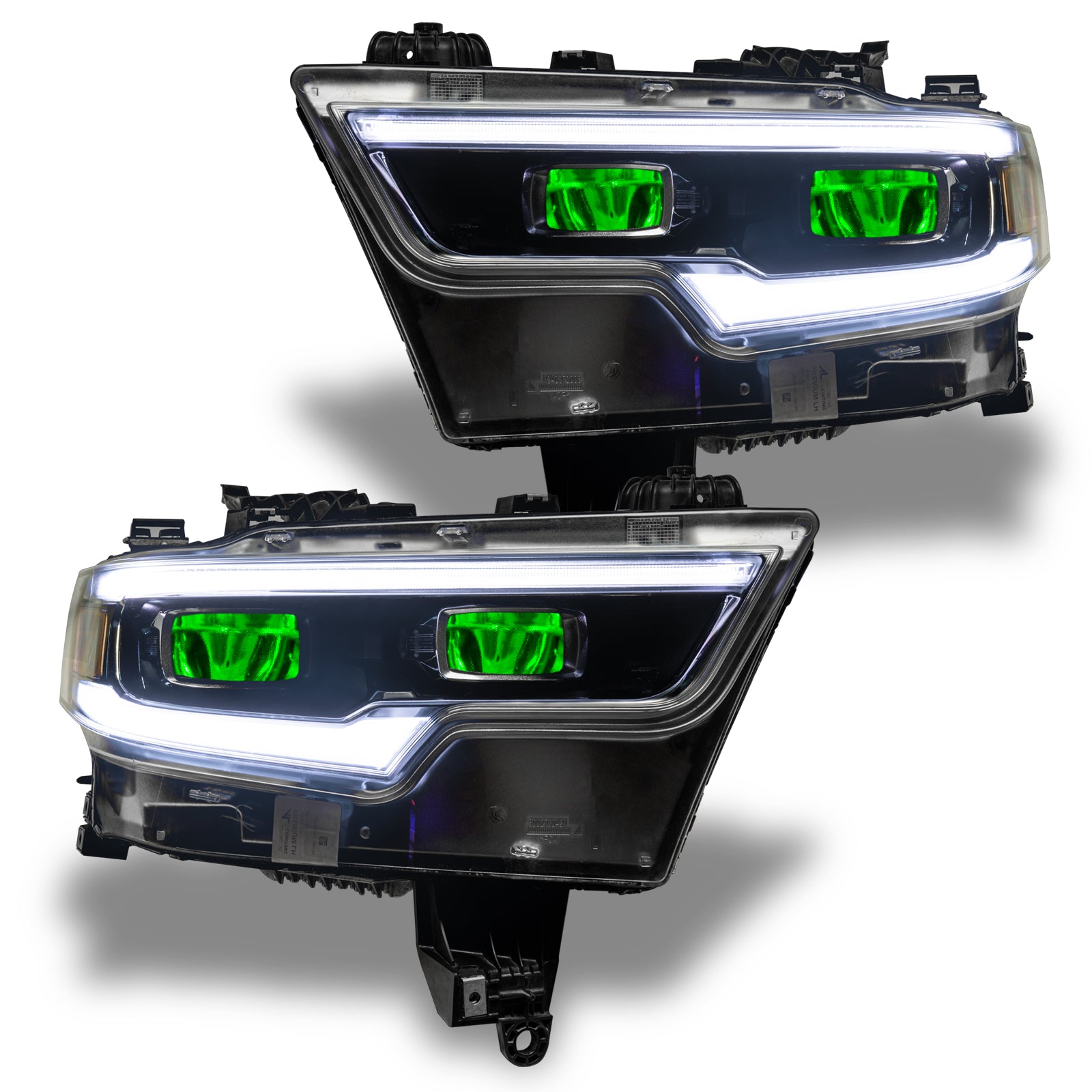 Demon Eyes: 2019+ Ram 1500 w/ LED Proj. Oracle ColorShift RGB (Pair) - product image 4
