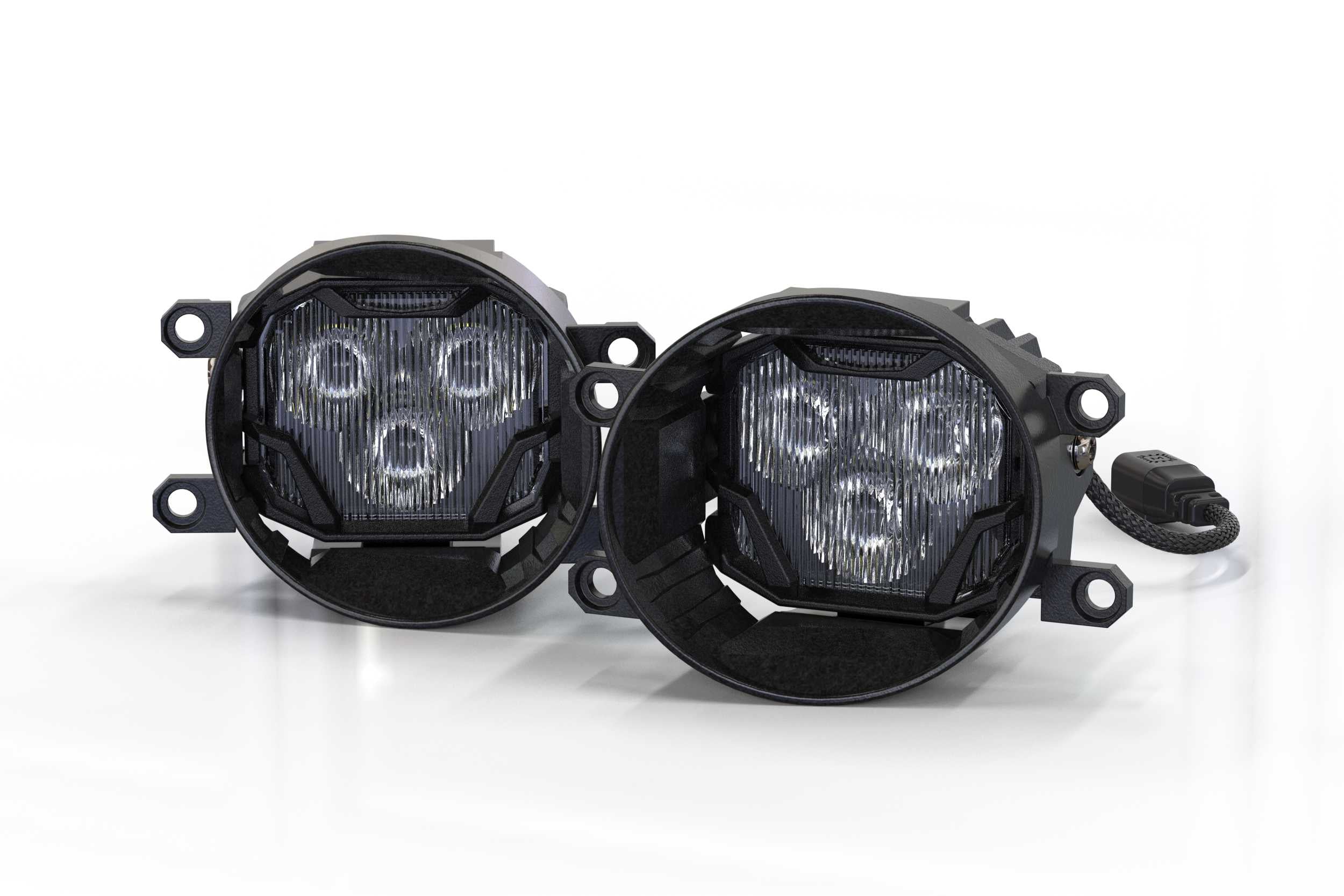 4Banger Fog Lights: 12-15 Tacoma (HXB Yellow SAE Wide Beam) - product image 2