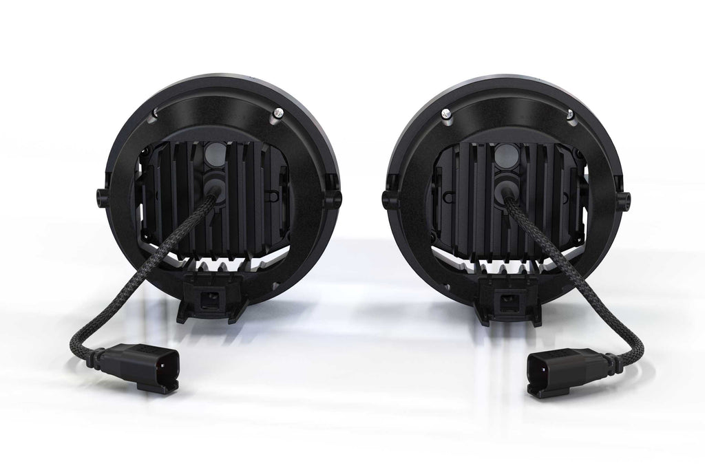 4Banger Fog Lights: Type T2 (HXB Yellow SAE Wide Beam) - product image 3