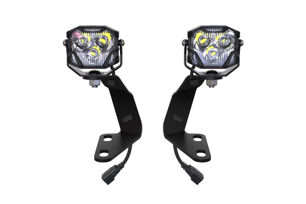 Morimoto 4Banger Ditch Light Kit: 03-09 4Runner (NCS Yellow SAE Wide Beam) - product image 2