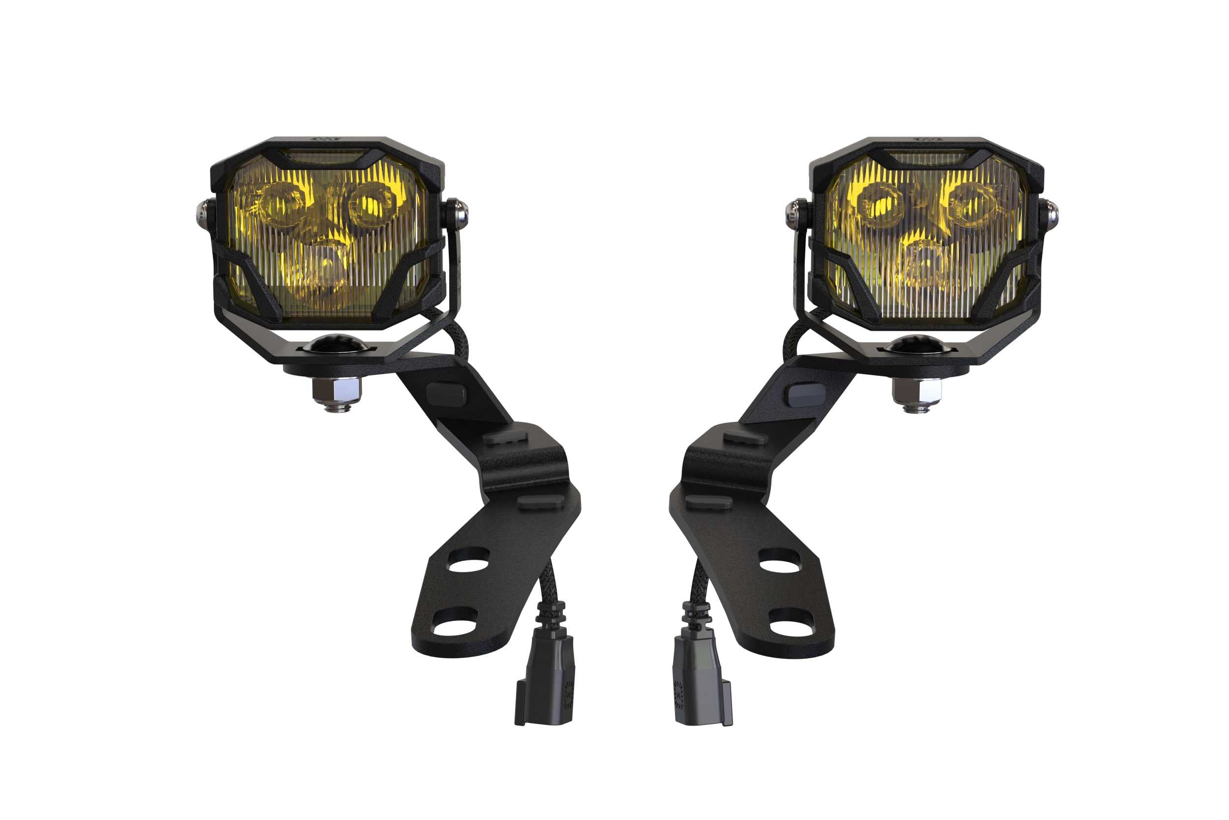 Morimoto 4Banger Ditch Light Kit: 16-23 Tacoma (HXB White SAE Wide Beam) - product image 1