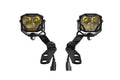Morimoto 4Banger Ditch Light Kit: 16-23 Tacoma (HXB Yellow SAE Wide Beam) - product image 1