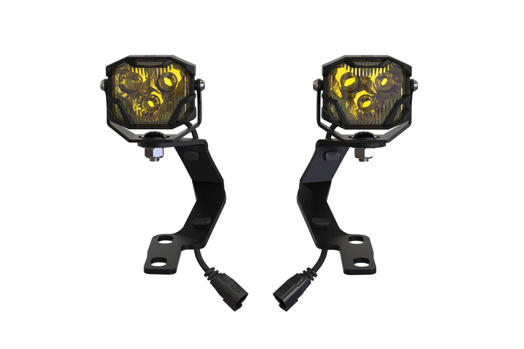Morimoto 4Banger Ditch Light Kit: 05-15 Tacoma (NCS Yellow Spot Beam) - product image 1