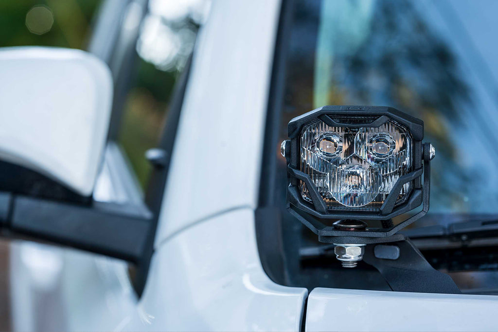 Morimoto 4Banger Ditch Light Kit: 05-15 Tacoma (NCS White SAE Wide Beam) - product image 3