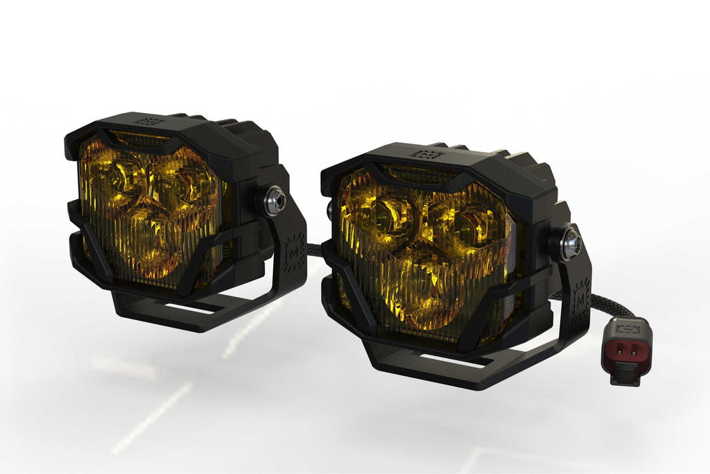 Morimoto 4Banger Surface-Mount Kit: (HXB Yellow Combo Beam) - product image 1