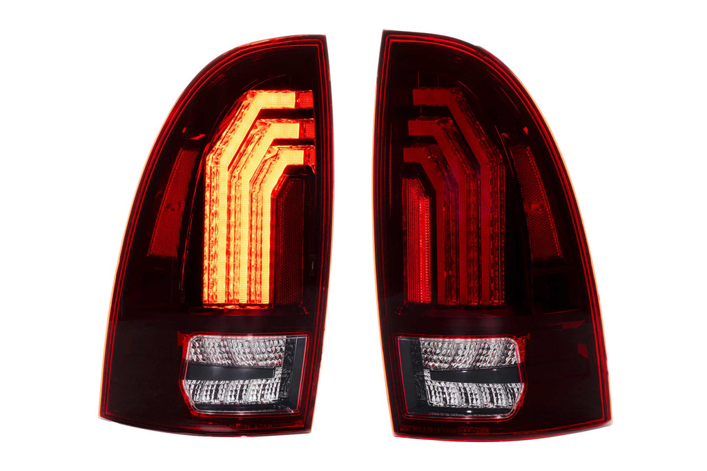 XB LED Tail Lights: Toyota Tacoma (05-15 / Red Lens / Set) - product image 1