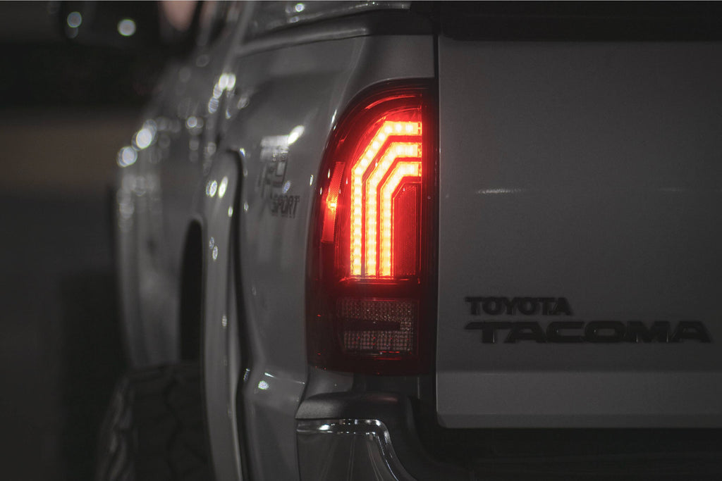 XB LED Tail Lights: Toyota Tacoma (05-15 / Red Lens / Set) - product image 14