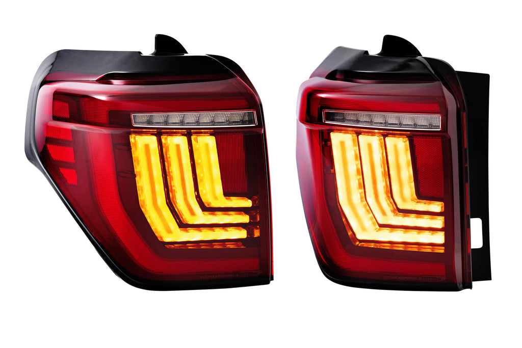 XB LED Tail Lights: Toyota 4Runner (10-24 / Red Lens / Set) - product image 4