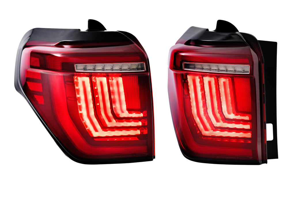 XB LED Tail Lights: Toyota 4Runner (10-24 / Red Lens / Set) - product image 5