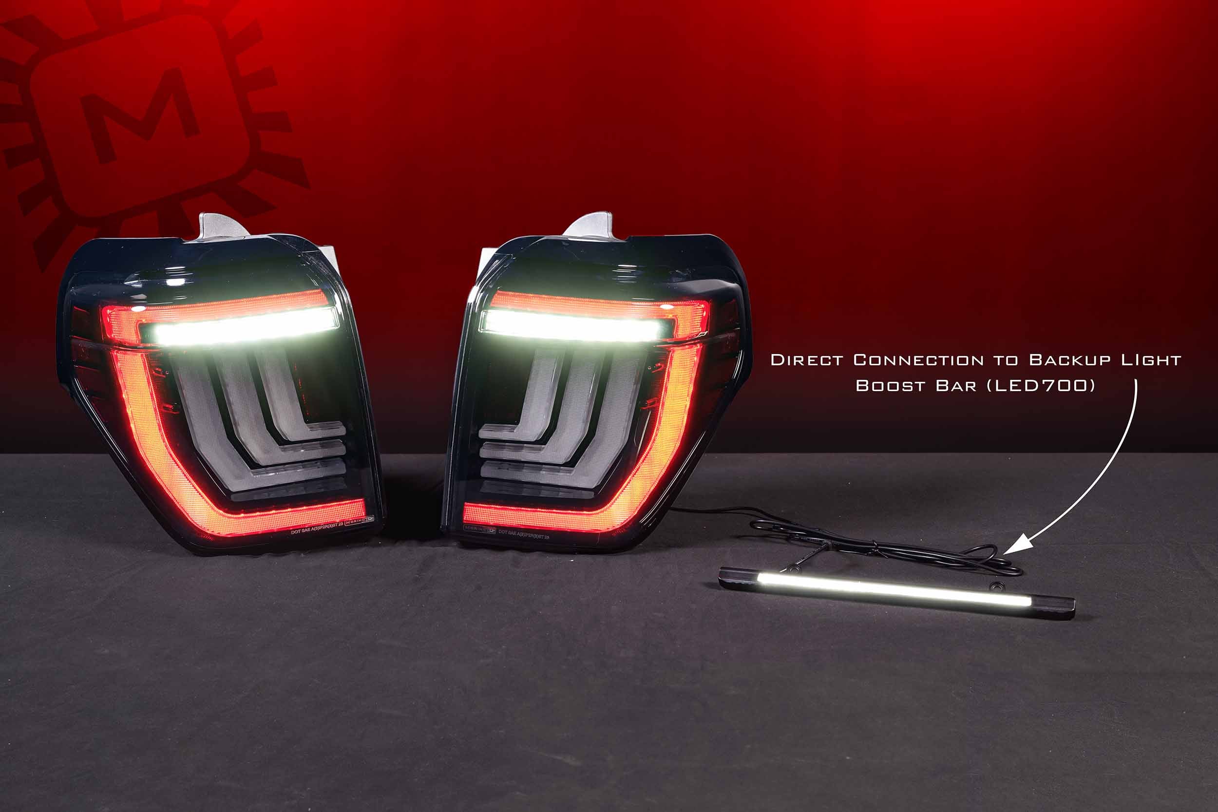 XB LED Tail Lights: Toyota 4Runner (10-24 / Smoked Lens / Set) - product image 7