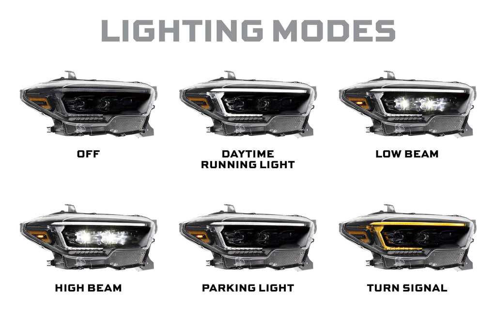 XB Evo Hybrid Headlights: Toyota Tacoma (16-23 / Set) - product image 8
