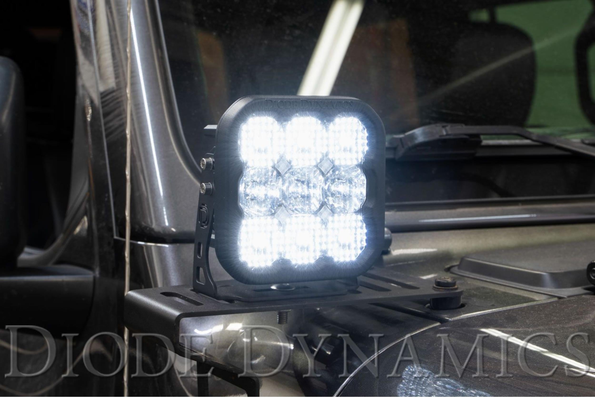 Bronco SS5 6-Pod CrossLink Grille Lightbar Kit Sport White Combo - product image 2