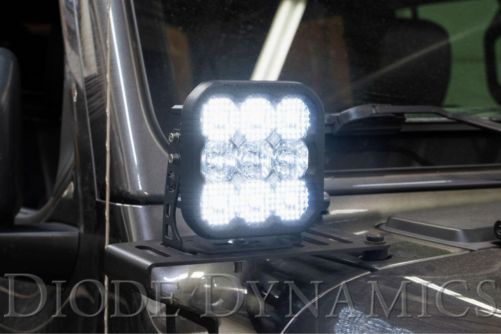 Bronco SS5 6-Pod CrossLink Grille Lightbar Kit Sport Yellow Combo - product image 2