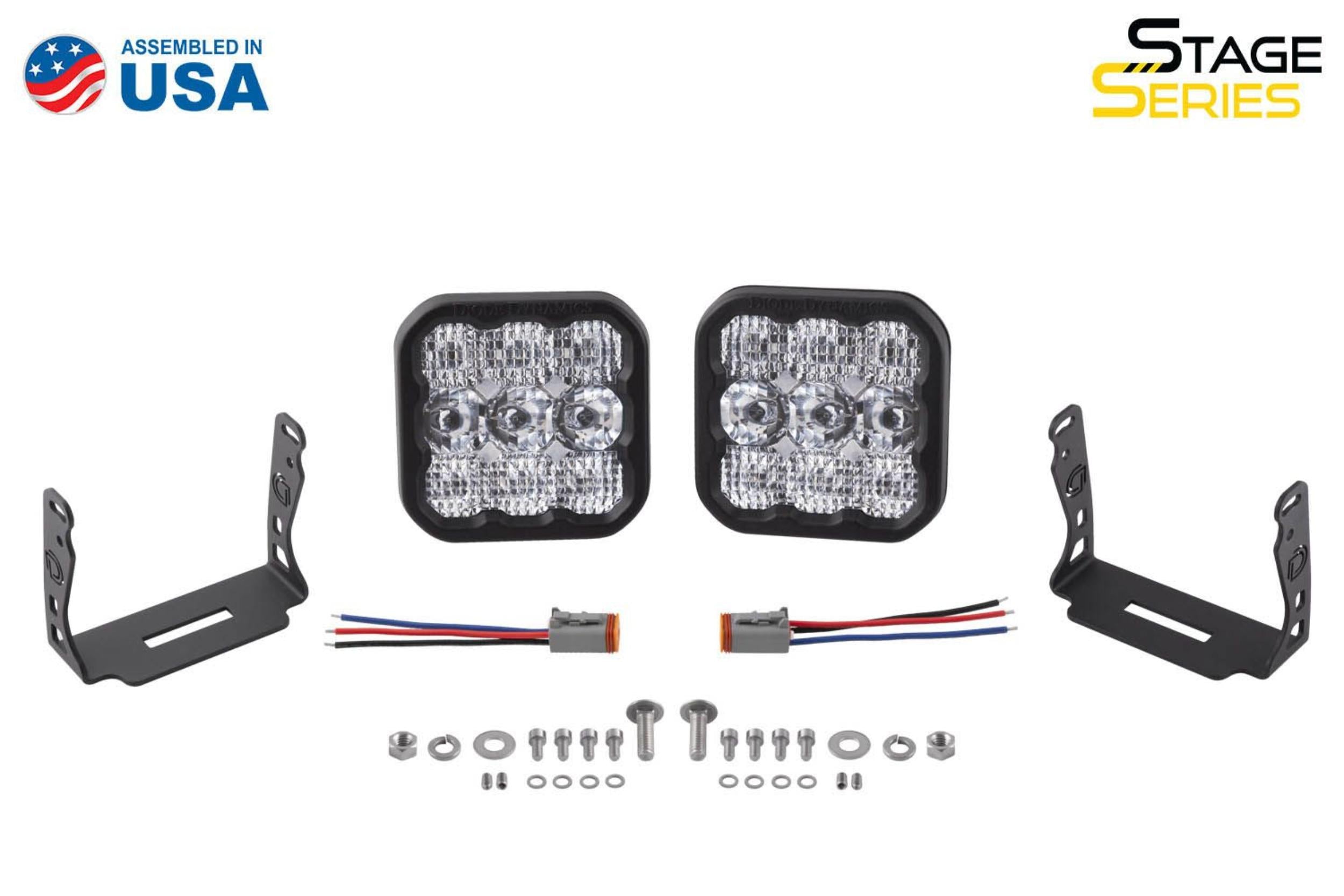 Bronco SS5 6-Pod CrossLink Grille Lightbar Kit Sport Yellow Combo - product image 4