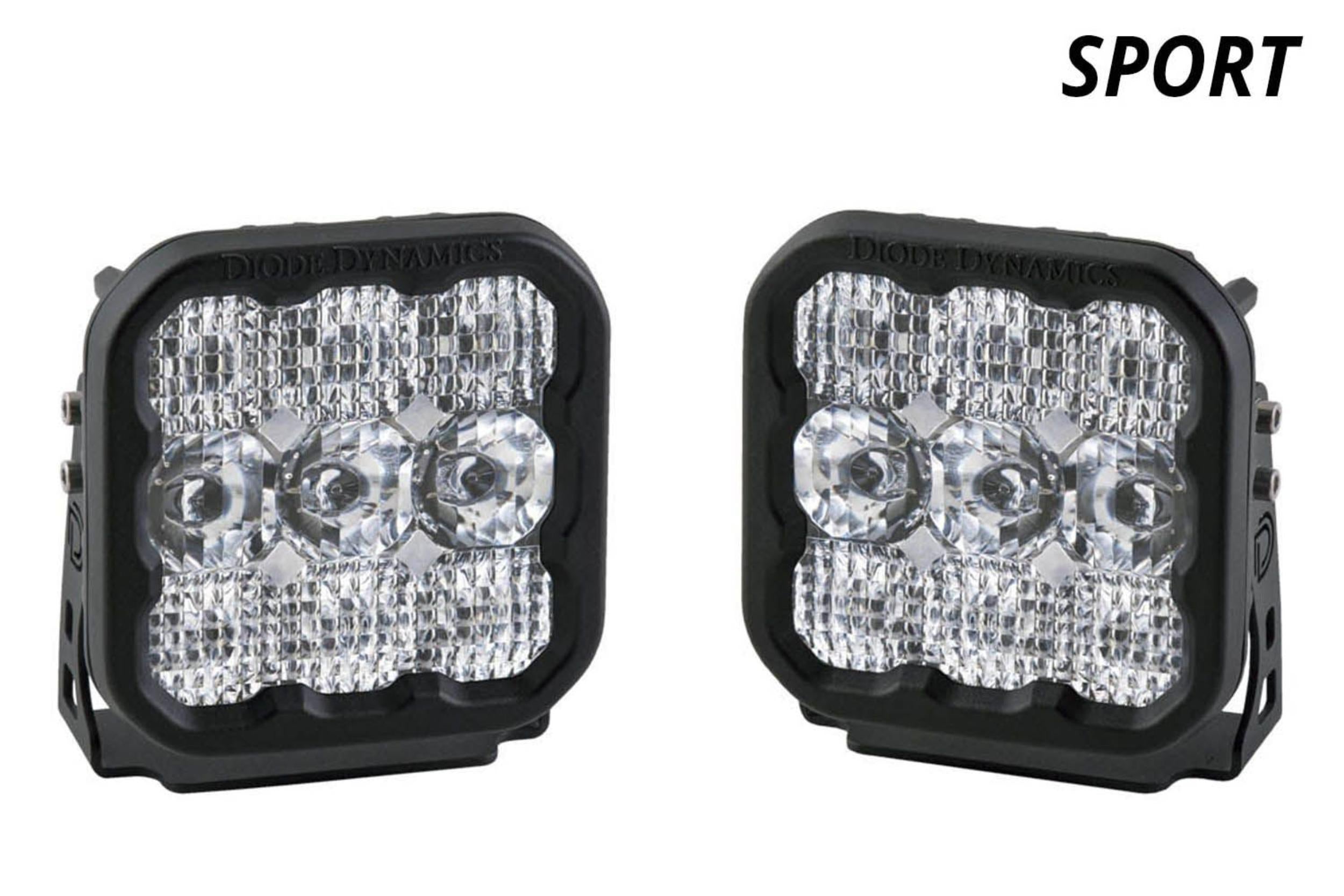 Bronco SS5 6-Pod CrossLink Grille Lightbar Kit Pro Yellow Combo - product image 6