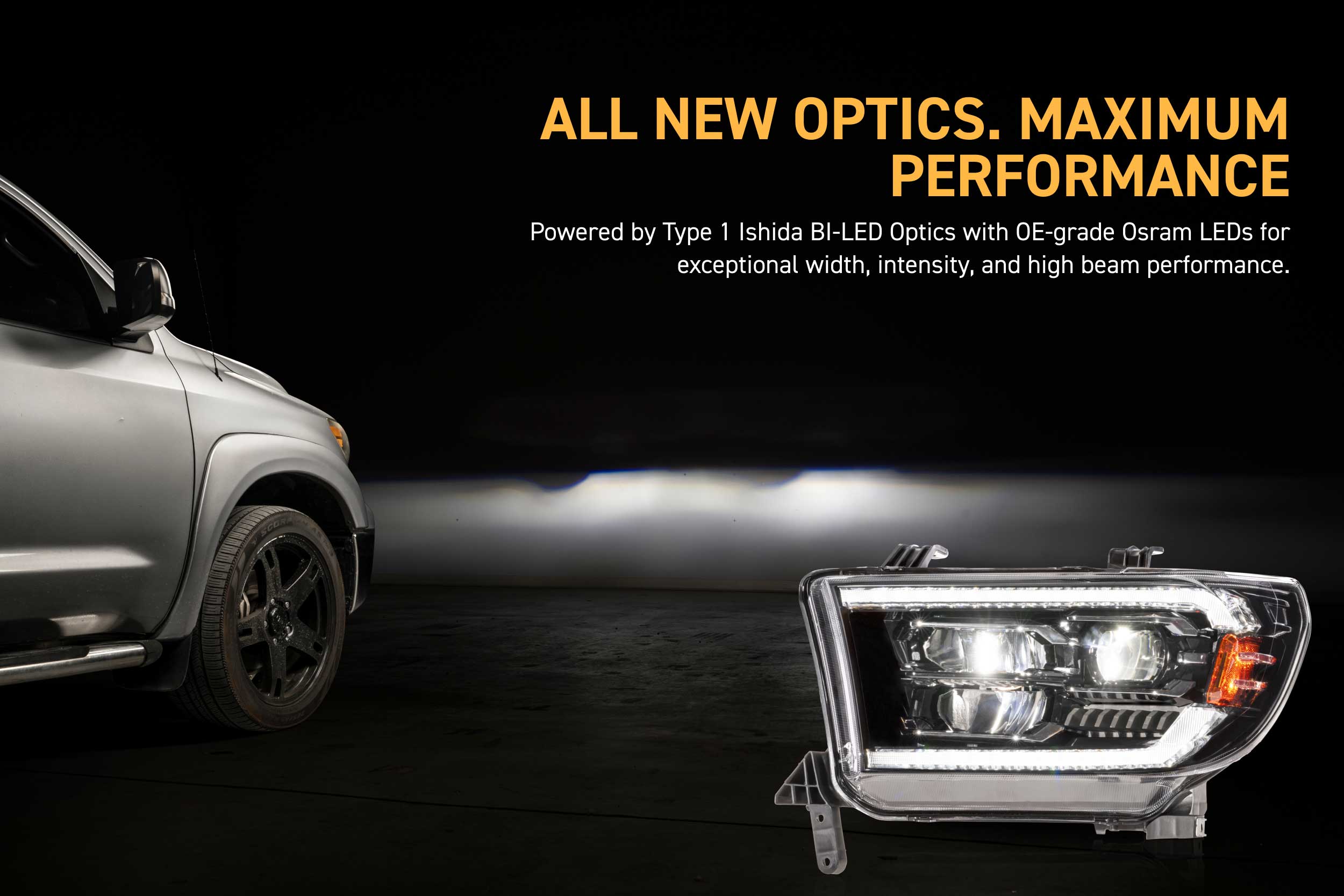 08-22 Toyota Sequoia Morimoto XB Evo LED Headlights